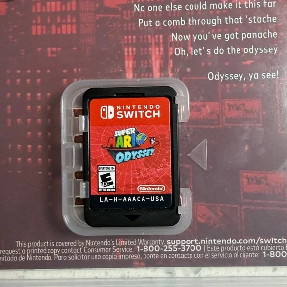 Nintendo Switch Games Super Mario Odyssey & Super Mario Bros. U Deluxe Handheld